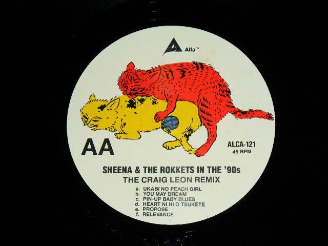 画像: SNAKEMAN SHOW IN THE '90s - THE ADRIAN SHERWOOD REMIX : SHEENA & THE ROCKETS IN THE '90s - THE CRAIG LEON REMIX/ 1990's JAPAN ORIGINAL Promo Only Used 12" inch