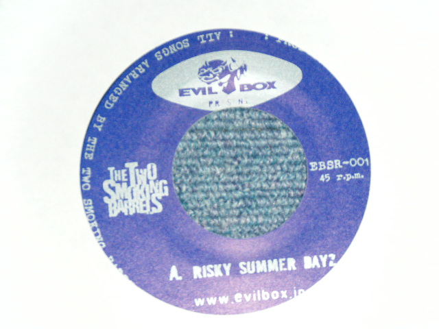画像: THE TWO SMOKING BARRELS - RISKY SUMMER BAYZ / 2000's  JAPAN ORIGINAL Brand New  7" Single
