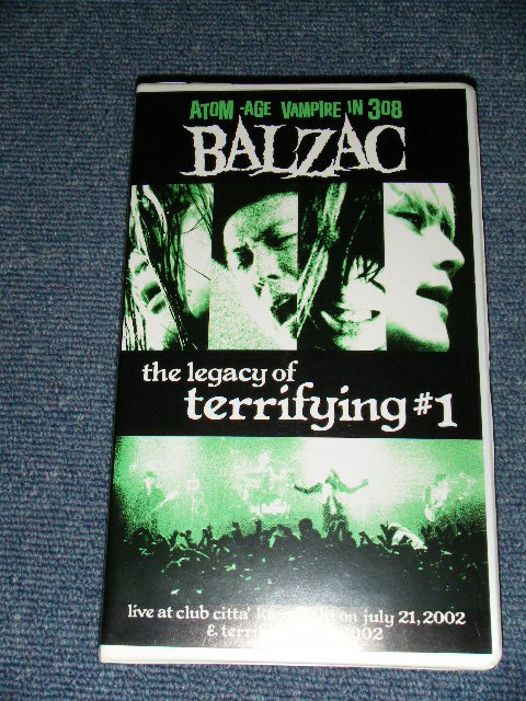 画像1: バルザック BALZAC - THE LEGACY OF TERRIFYING #1  / 2002 JAPAN ORIGINAL  Used VIDEO 