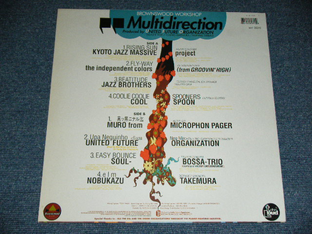 画像: va OMNIBUS Produced by U.F.O. -  BROWNSWOOD WORKSHOP MULTIDIRECTION  / 1994 JAPAN ORIGINAL GERMAN Made Used LP