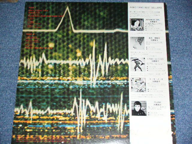 画像: 矢野顕子　AKIKO YANO －東京は夜の７時 TOKYO WA YORU NO 7 JI  / 1979 JAPAN White Label PROMO  LP With OBI 