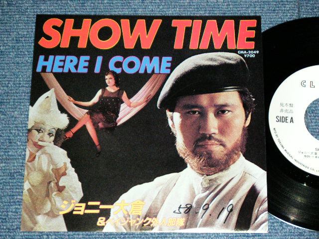 画像1: ジョニー大倉 JOHNNY OHKURA - SHOW TIME / 1983 JAPAN ORIGINAL White Label PROMO Used 7" Single 
