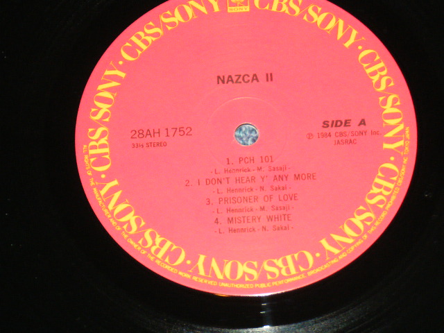 画像: ナスカ NASCA - II / 1984 JAPAN ORIGINAL  Used LP