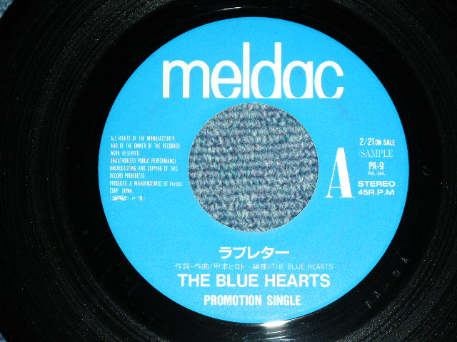 画像: ブルーハーツ　THE BLUE HEARTS - ラブレター ( Ex++/Ex+++ ) / 1989 JAPAN ORIGINAL PROMO ONLY Used 7"45 rpm  Single