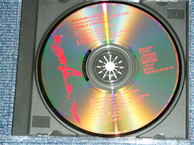 画像: 佐藤允彦 MASAHIKO SATO - ダブル・エクスポジャー DOUBLE EXPOSURE  / 1988  JAPAN ORIGINAL Used CD 