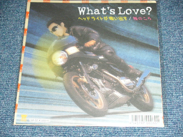 画像1: WHAT'S LOVE - ヘッドライトが唄い出す　：　桜の頃 / 2002 JAPAN ORIGINAL  Brand New DEAD STOCK 7"45 rpm Single from INDIES 