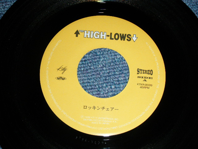 画像: ザ・ハイロウズ THE HIGH-LOWS （ブルーハーツ　THE BLUE HEARTS ）ー ロッキン・チェアー ( MINT-/A:Ex+++,B)VG+++ ) / 1996 JAPAN ORIGINAL Used  7"45 rpm  Single