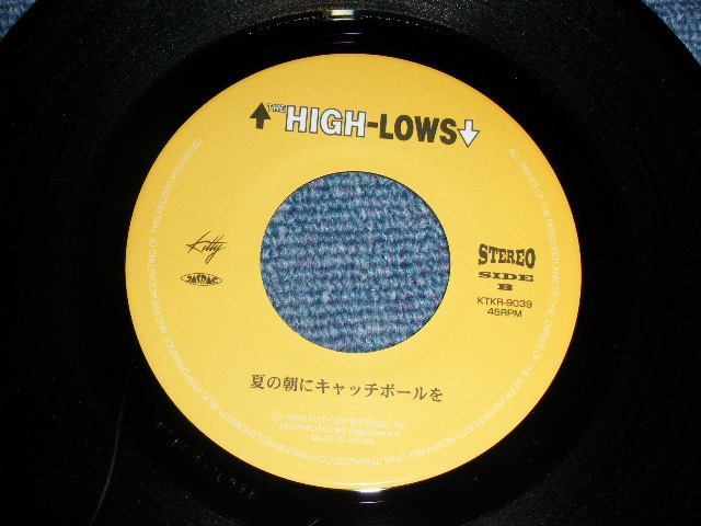 画像: ザ・ハイロウズ THE HIGH-LOWS （ブルーハーツ　THE BLUE HEARTS ）ー ロッキン・チェアー ( MINT-/A:Ex+++,B)VG+++ ) / 1996 JAPAN ORIGINAL Used  7"45 rpm  Single