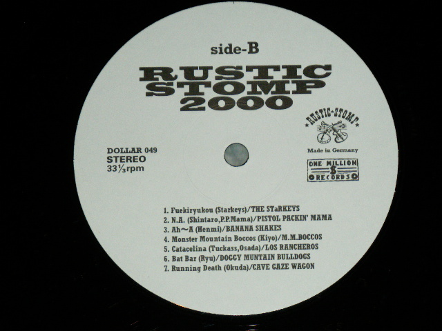 画像: v.a. OMNIBUS (東京スカンクス　TOKYO SKUNX + More )  - RUSTIC STOMP 2000 ラスティック・ストンプ2000  /  1999 GERMAN  ドイツ ORIGINAL Used LP
