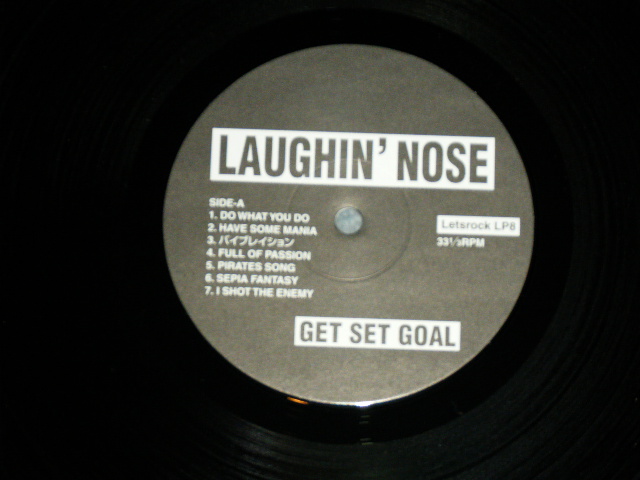 画像: ラフィン・ノーズ LAUGHIN' NOSE - GET SET GOAL / 1990?? JAPAN ORIGINAL 'First Press Limited' Brand New LP 