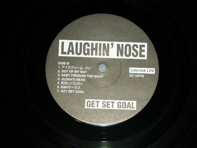 画像: ラフィン・ノーズ LAUGHIN' NOSE - GET SET GOAL / 1990?? JAPAN ORIGINAL 'First Press Limited' Brand New LP 