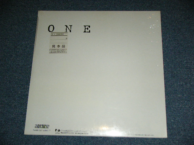 画像: 清水　仁 HITOSHI SHIMIZU - ONE  / 1986 Japan ORIGINAL 'PROMO' Brand New SEALED 未開封新品　LP