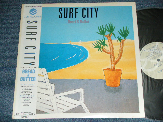 画像1: ブレッド＆バター BREAD & BUTTER - SURF CITY ( Ex+++/MINT-)  / 1984 JAPAN ORIGINAL Used LP with OBI  