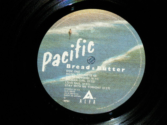 画像: ブレッド＆バター BREAD & BUTTER - PACIFIC ( Ex+++/MINT-)  / 1981 JAPAN ORIGINAL Used LP With OBI 