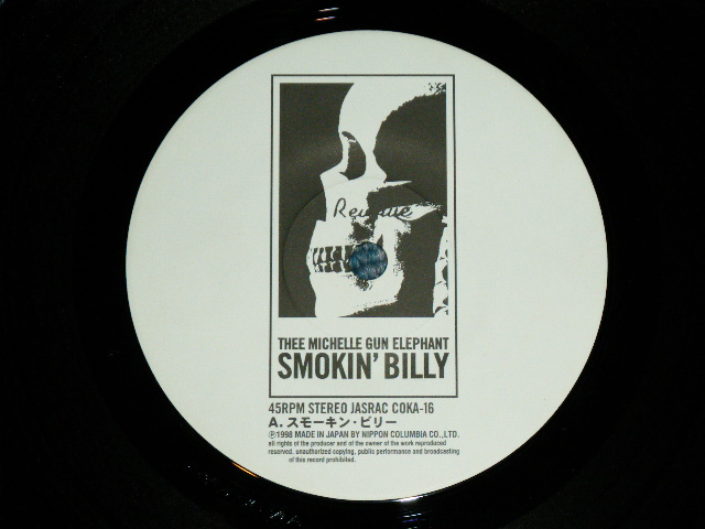 画像: ミッシェル・ガン・エレファントTMGE THEE MICHELLE GUN ELEPHANT - SMOKIN' BILLY ( Ex+++/Ex++ ) / 1998 JAPAN ORIGINAL Used 7" SINGLE  