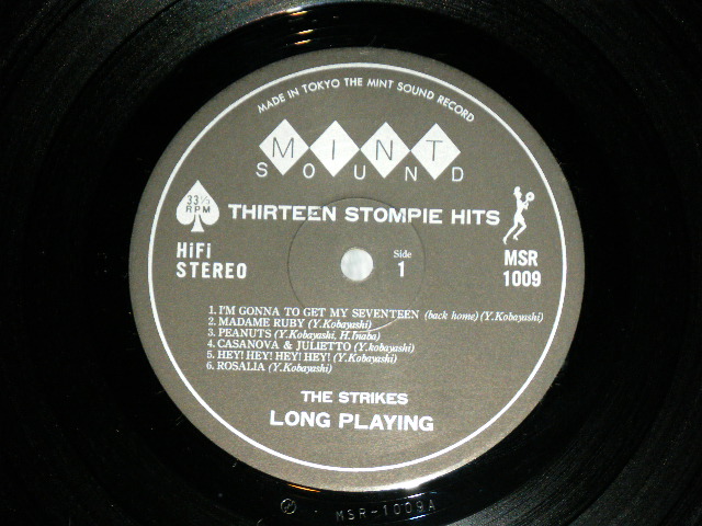 画像: STRIKES - THIRTEEN STOMPIE HITS / 1988 JAPAN ORIGINAL  Used LP 