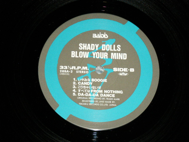 画像: シェイディー・ドールズ SHADY DOLLS - ブロウ・ユア・マインド BLOW YOUR MIND / 1987 JAPAN ORIGINAL  Used LP  with OBI  