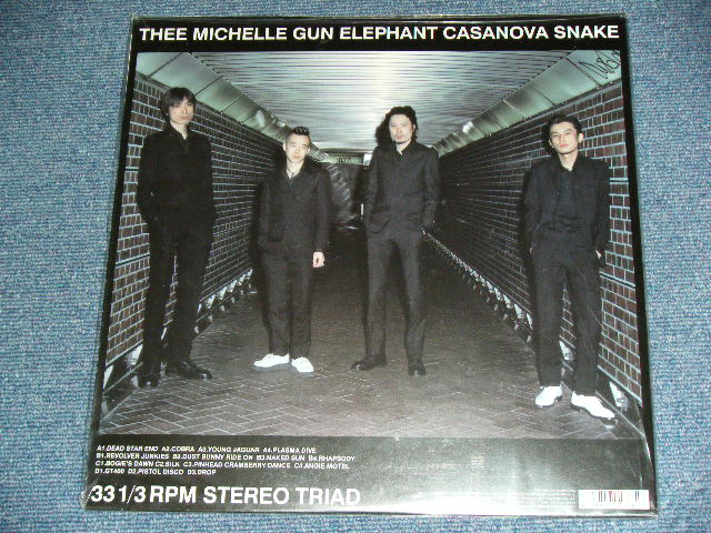画像:  ミッシェル・ガン・エレファント  THEE MICHELLE GUN ELEPHANT - CASANOVA SNAKE (NEW) / 2000 JAPAN ORIGINAL "Brand New"  2-LP