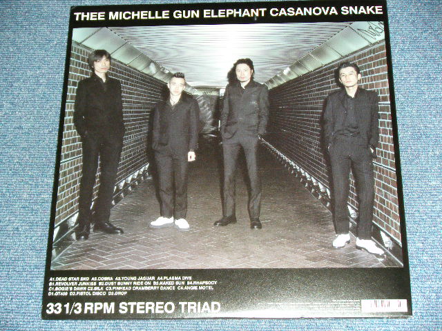 画像:  ミッシェル・ガン・エレファント  THEE MICHELLE GUN ELEPHANT - CASANOVA SNAKE ( MINT/MINT)  / 2000 JAPAN ORIGINAL Used 2LP