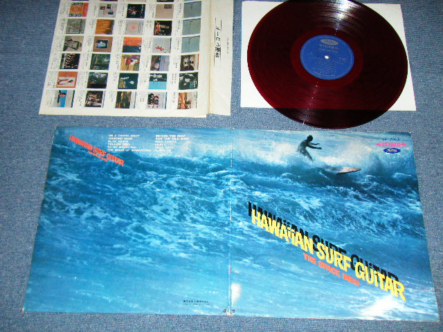 画像1: 亀井信夫とザ・スぺイスメン KAMEI NOBUO & THE SPACEMEN - ハワイアン・サーフ・ギター HAWAIIAN SURF GUITAR ( Ex++/Ex )  / 196?  JAPAN ORIGINAL "RED WAX VINYL"  Used LP  