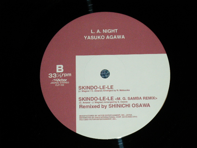 画像: 阿川泰子 YASUKO AGAWA - L.A.NIGHT ( REMIXED by SINICHI OSAWA )  / 2000 JAPAN ORIGINAL Used  12" 