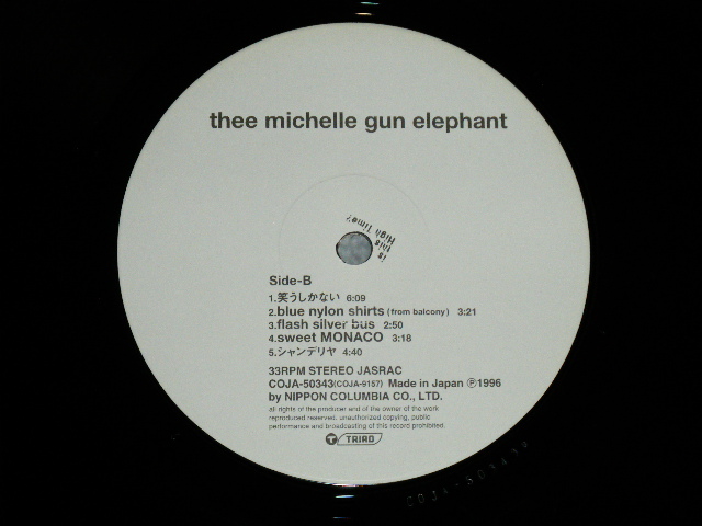 画像: ミッシェル・ガン・エレファント THEE MICHELLE GUN ELEPHANT - IS THIS HIGH TIME? (MINT/MINT)/ 1996 JAPAN ORIGINAL  Used   LP