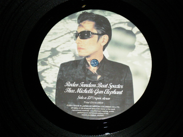 画像:  ミッシェル・ガン・エレファント  THEE MICHELLE GUN ELEPHANT - RODEO TANDEM BEAT SPECTER (MINT/MINT) / 2001 JAPAN ORIGINAL Used 2LP