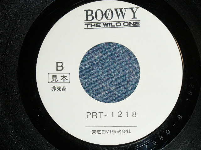 画像: BOOWY - マリオネット MARIONETTE  (MINT-/MINT)/ 1986? JAPAN ORIGINAL "PROMO ONLY"  Used 7" Single 
