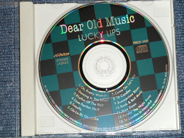 画像: ラッキー・リップス LUCKY LIPS（広島ケントス KENTOS KENTO'S） - Dear Old Music  / 1995 JAPAN ORIGINAL Used CD
