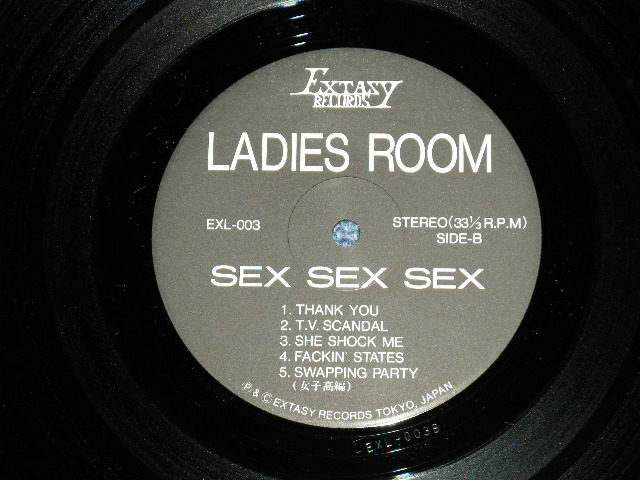 画像: LADIES ROOM - SEX SEX SEX (MINT-//MINT-) /  1980's JAPAN ORIGINAL Used LP  