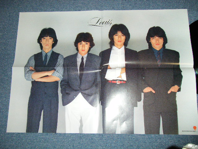 画像: ルイス LOUIS  -  ルイスの幻影 FROM LUCIFER TO LOUIS..... (with POSTER　ポスター付 : Ex++//MINT-) /  1980 JAPAN ORIGINAL "WHITE LABEL PROMO" Used LP with OBI 