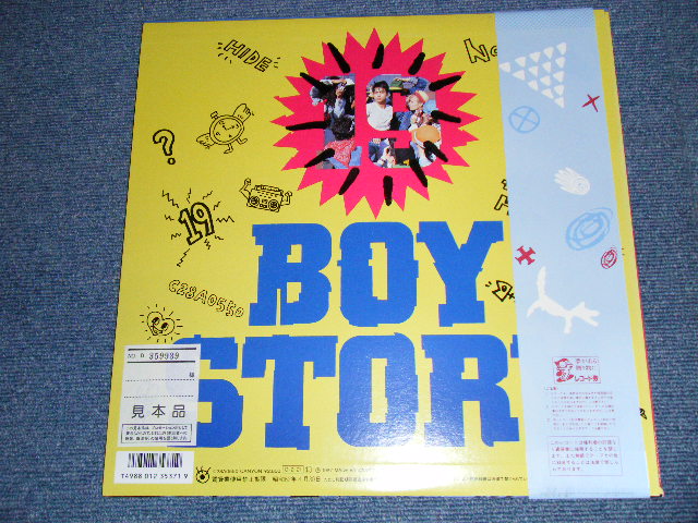 画像: 中山秀征 HIDEMASA NAKAYAMA - 10 BOY STORY  ( MINT-/MINT) / 1987 JAPAN ORIGINAL "PROMO" Used LP with OBI 