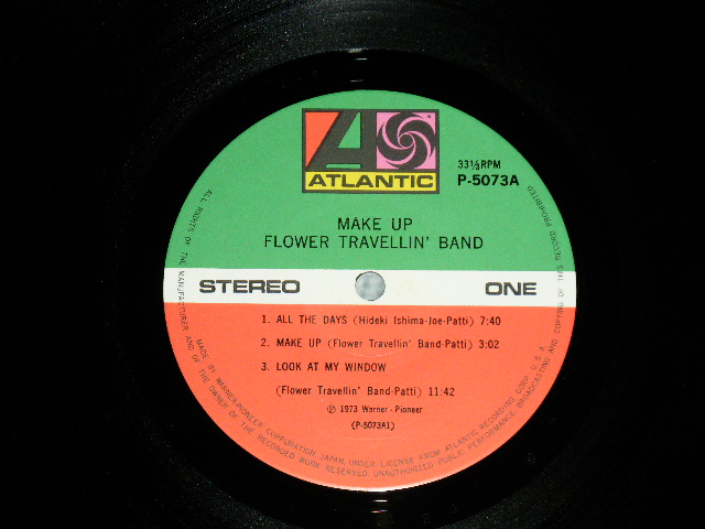 画像: フラワー・トラヴェリン・バンド　FLOWER TRAVELLIN' BAND -  MAKE UP : With OUTER LEATHER BAG (MINT-/MINT)  / 1973 JAPAN ORIGINAL  Used  LP With OBI 