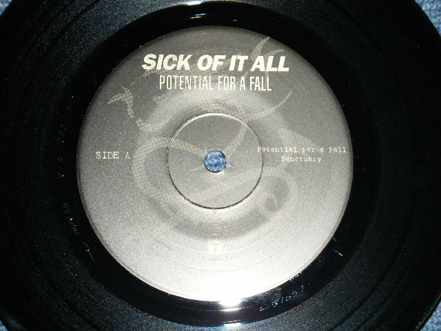 画像: シック・オブ・イット・オール SICK OF IT ALL - POTENTIAL FOR A FALL (MINT-/MINT-) / 1998 JAPAN ORIGINAL "INDIES"  Used 7" EP 