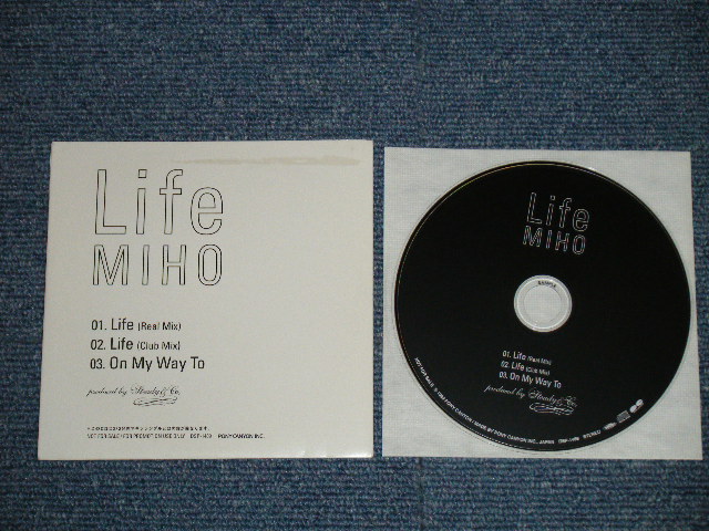 画像1: MIHO - LIFE (PROMO Only : 通常のレギュラー盤とは内容違い）(MINT-/MINT)   / 199 JAPAN ORIGINAL PROMO ONLY Used CD