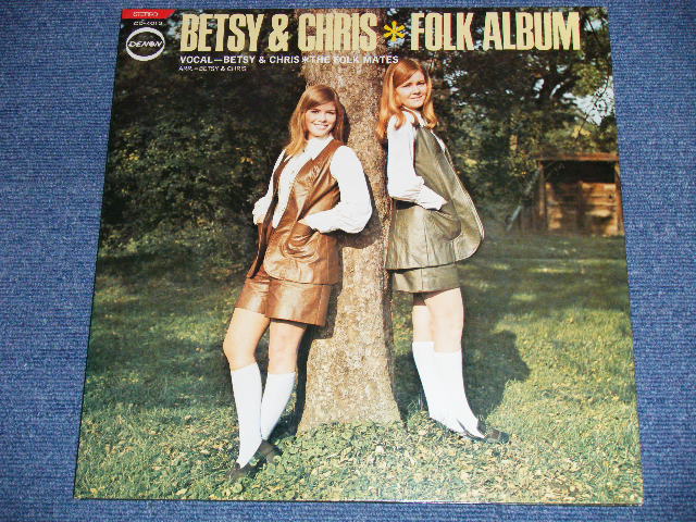 画像: ベッツィ＆クリスBETSY & CHRIS - フォーク・アルバム FOLK ALBUM : With PIN-UP( Ex++/Ex+++) / 1970 JAPAN ORIGINAL Used  LP 