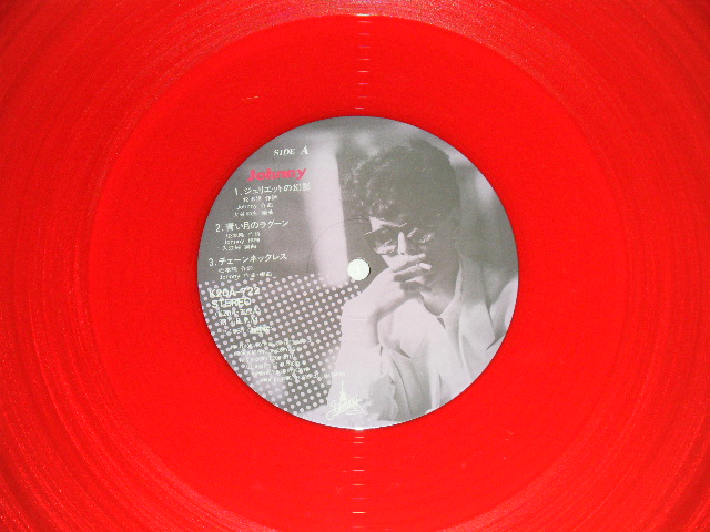 画像: JOHNNY ジョニー - Johnny  (Ex+++/MINT-)  / 1985 JAPAN ORIGINAL"RED WAX Vinyl"  Used LP  With OBI + POSTER 