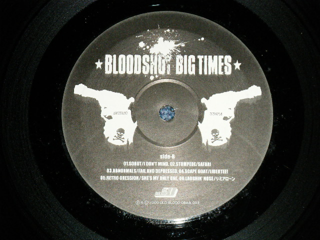 画像: v.a. OMNIBUS ( SOBUT,LAUGHIN' NOSE,SCAPE GOAT,STOMPEDE,ABNORMALS,RETRO GRESSION ) - BLOODSHUT BIG TIMES  / 2000 JAPAN ORIGINAL Used LP 