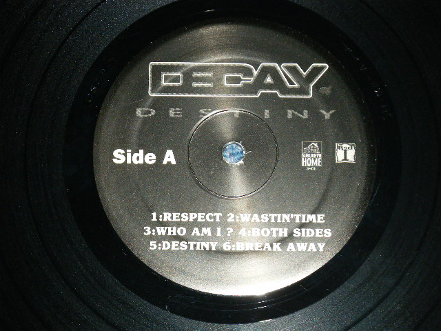画像: DECOY - DESTINY  ( Ex+++/MINT-)   / US AMERICA Press  "INDIES"  Used LP 