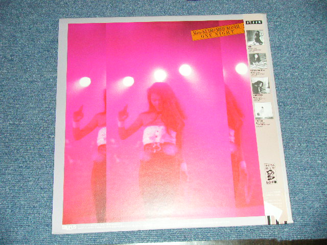 画像: 水越けいこ KEIKO MIZUKOSHI - ONE NIGHT : LIVE BEST ( Ex++/MINT- ) / 1984 JAPAN ORIGINAL Used LP With  OBI