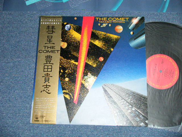 画像1: 豊田貴志　TAKESHI TOYODA シンセサイザー＋多重録音 - THE COMET 彗星  (MINT-/MINT-)  / 1980 JAPAN ORIGINAL Used LP with OBI 