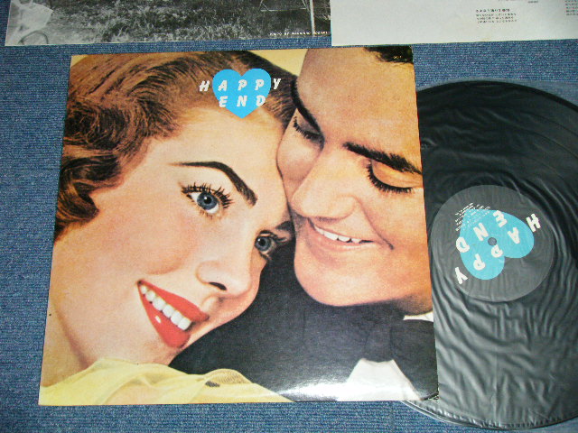 画像1: はっぴいえんど　　HAPPYEND HAPPY END  - HAPPY END (Ex++/MINT- Loos* Ex+++)  / 1973 JAPAN ORIGINAL Used LP 