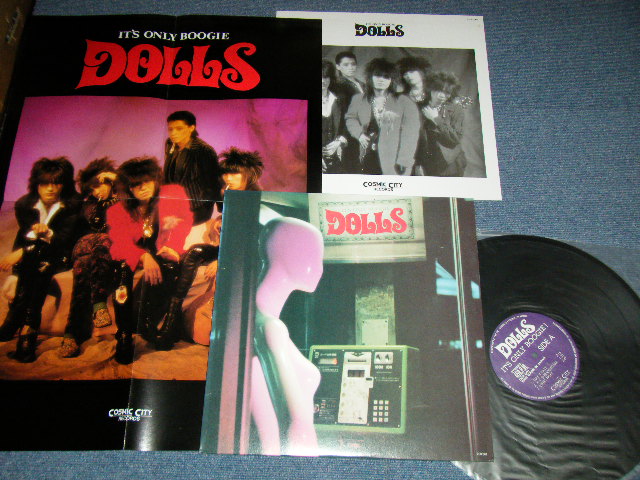 画像1: DOLLS - IT'S ONLY BOOGIE : With POSTER   ( MINT-/MINT)  / 1988 JAPAN ORIGINAL Used 6Tracks Mini Album LP 