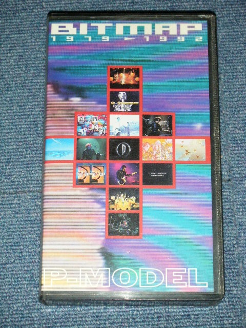 画像1: P-MODEL Ｐ－モデル - BITMAP 1979-1992 ( VHS VIDEO Tape )(Ex/MINT)   / 1992 JAPAN ORIGINAL  Used VIDEO TAPE 