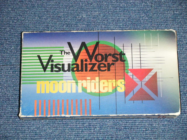 画像1: ムーンライダーズMOON RIDERS - ザ・ワースト・ヴィジュアライザー THE WORST VISUALIZER  ( VHS VIDEO Tape )(VG+;/MINT)   / 1986 JAPAN ORIGINAL  Used VIDEO TAPE 