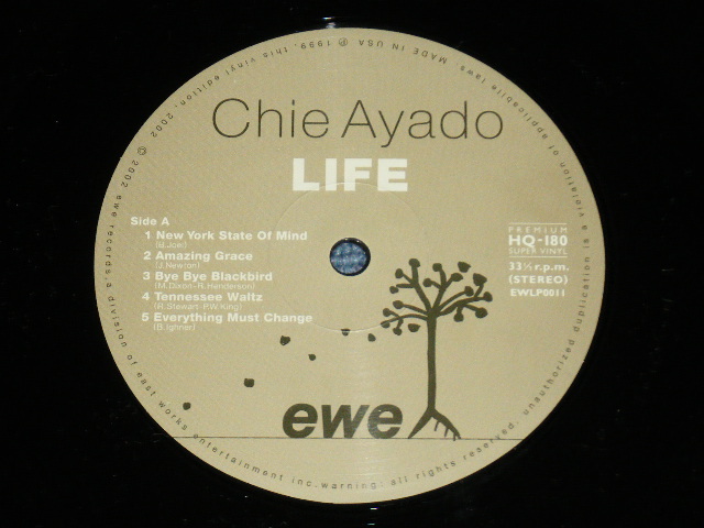 画像: 綾戸智絵 CHIE AYADO - LIFE ライフ ( MINT/MINT )  / 2002  JAPAN  ORIGINAL "180 Gram Heavy Weight" "Limited" Used LP