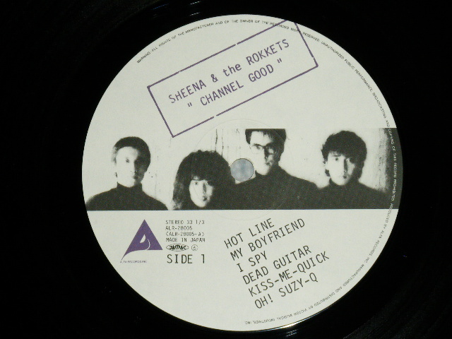 画像: シーナ＆ザ・ロケット  ロケッツ　SHEENA & THE ROKKETS - チャンネル・グー CHANNEL GOOD ( Ex+++/MINT-)   / 1980 JAPAN ORIGINAL Used LP with OBI 