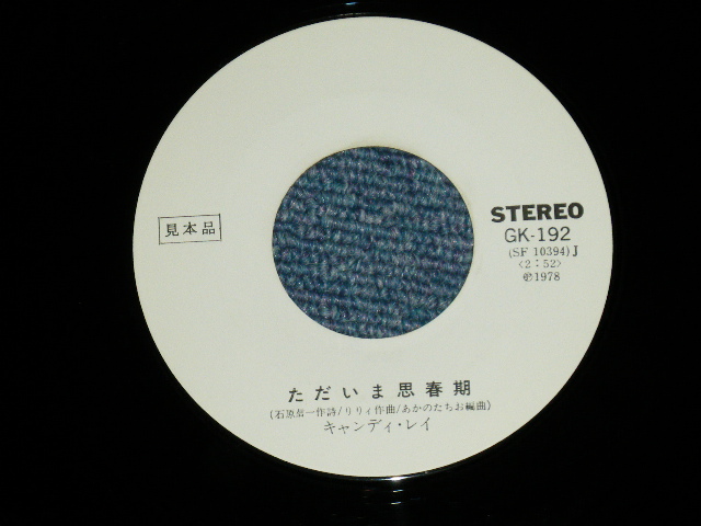 画像: キャンディ・レイ CANDY RAY - 初恋のメルヘン ( MINT-/MINT-)  / 1978 JAPAN ORIGINAL "WHITE LABEL RPOMO" Used  7"Single