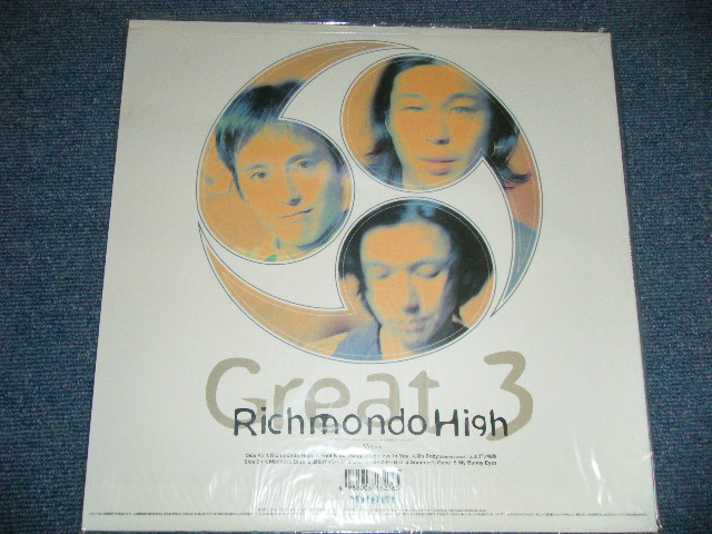 画像: グレート　グレイト　３ スリー GREAT 3 -  RICHMOND HIGH  ( NEW )  / 1999 ANALOG Release  JAPAN Original "Brand New"  LP 