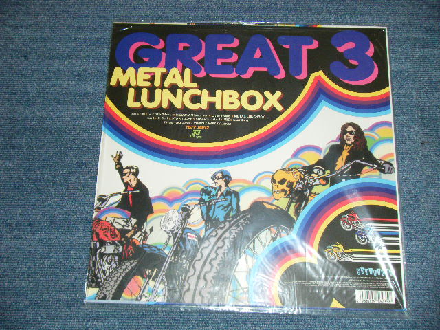 画像: グレート　グレイト　３ スリー GREAT 3 -  METAL LUNCH BOX ( NEW )  / 1999 ANALOG Release  JAPAN Original "Brand New"  LP 